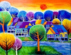 Стоян Динков е художник, който рисува мечтите си